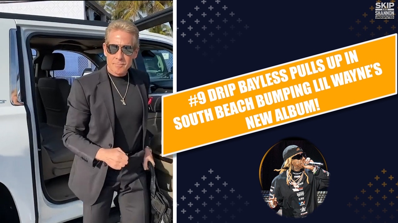 9 Drip Bayless pulls up in South Beach bumping Lil Wayne's new album! ' Top  10 Moments of the Year