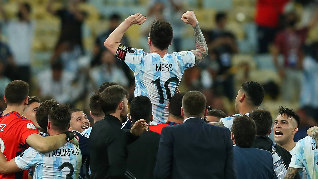 Alexi Lalas on Messi winning Copa America, 'It's a weight off his shoulders…that empty box that is now checked'