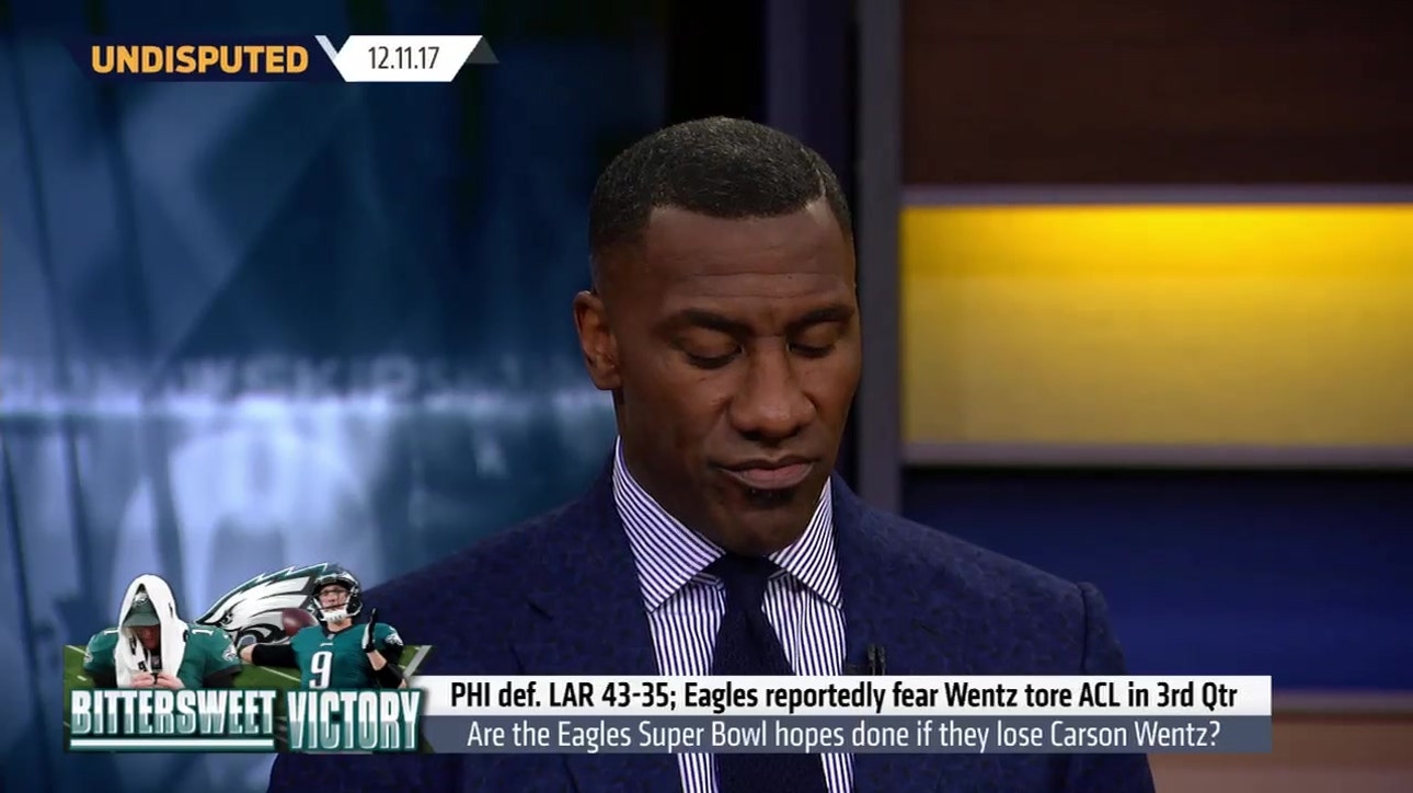 Shannon Sharpe explains why the Eagles can still win the NFC without Carson Wentz ' UNDISPUTED