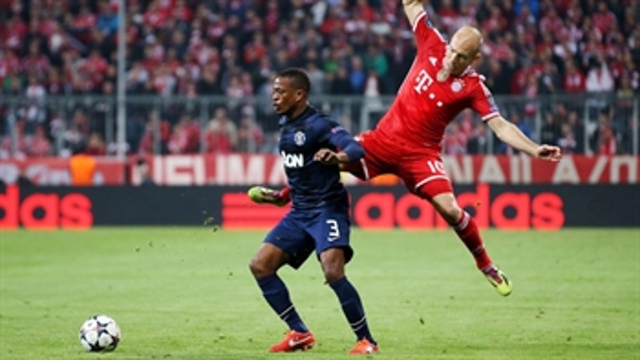 Evra blasts one past Bayern