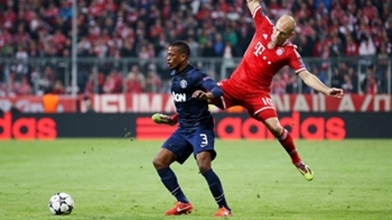 Evra blasts one past Bayern