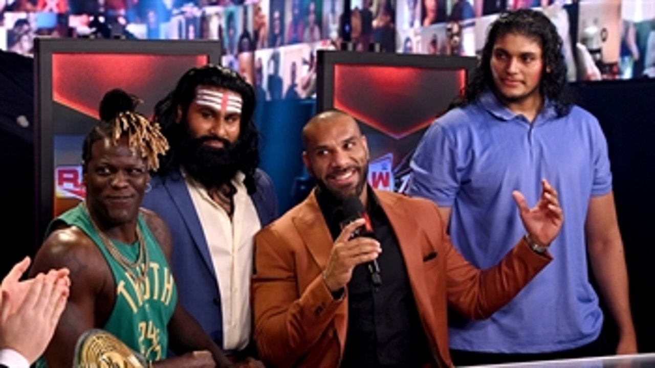 Jinder Mahal introduces Veer and Shanky to the WWE Universe: Raw Talk, May 10, 2021
