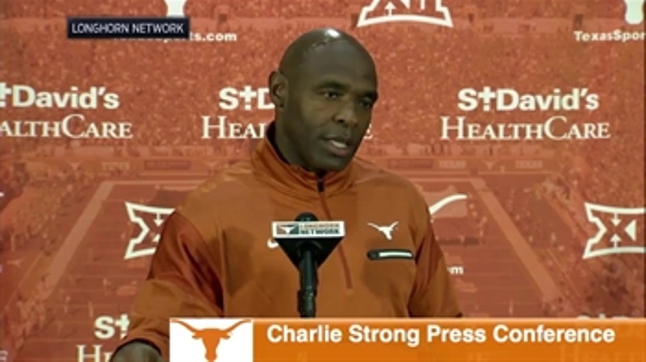 Charlie Strong addresses his future at Texas