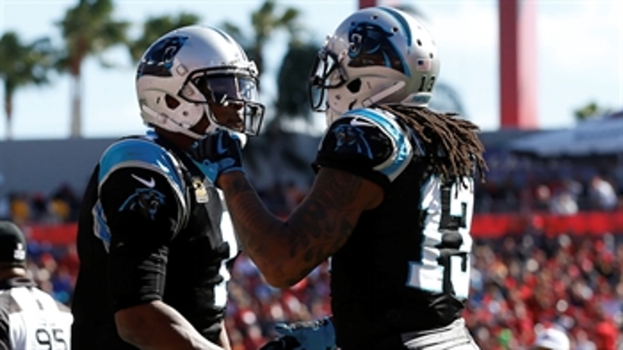 Shannon Sharpe weighs in on the pregame confrontation between Cam Newton and Kelvin Benjamin