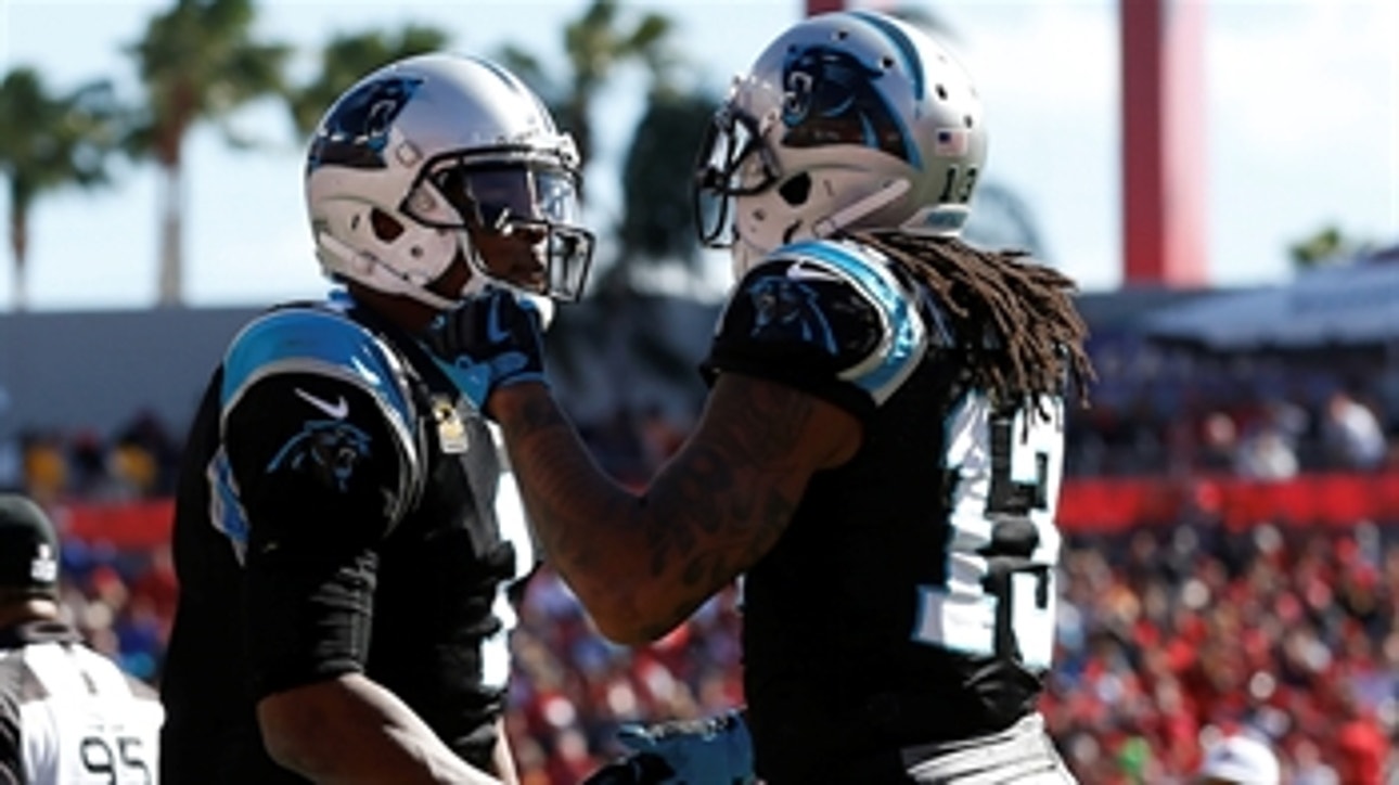 Shannon Sharpe weighs in on the pregame confrontation between Cam Newton and Kelvin Benjamin