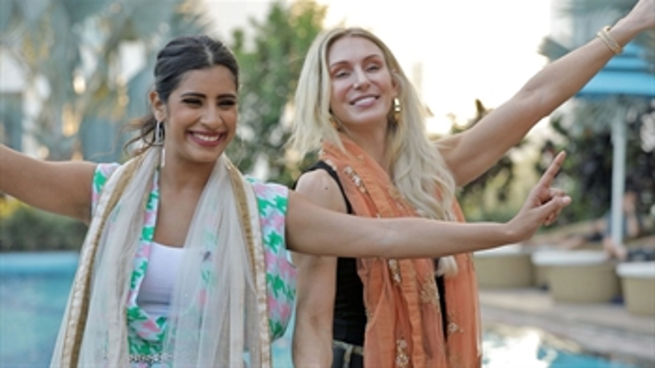 Charlotte Flair learns Bhangra in India: WWE Now India