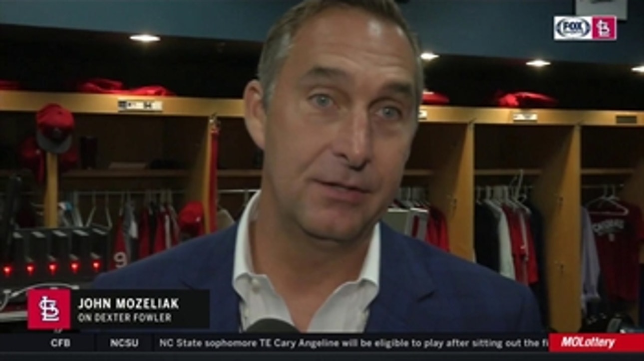 John Mozeliak on Dexter Fowler: 'Obviously he's going to miss some time'