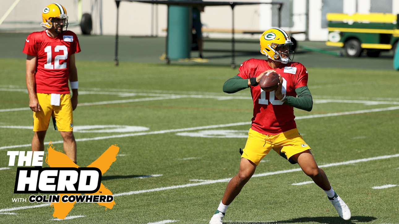 Nick Wright: Packers should trade Jordan Love & Tom Brady's Bucs won't make Super Bowl again | THE HERD