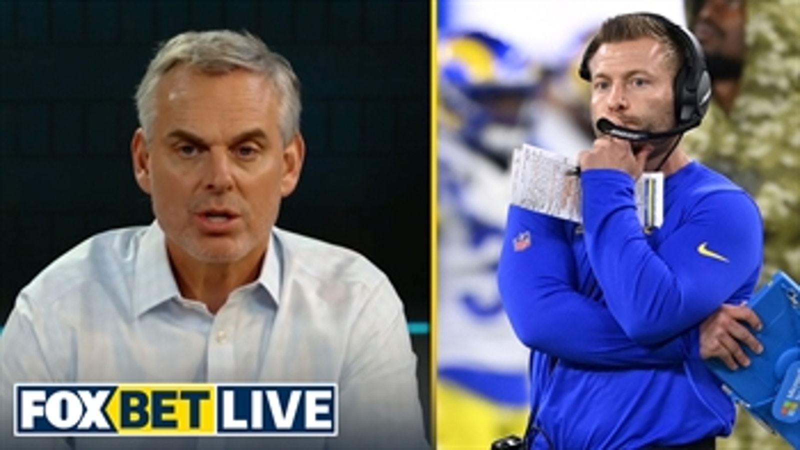 Colin Cowherd: Take the Rams off a bye week I FOX BET LIVE