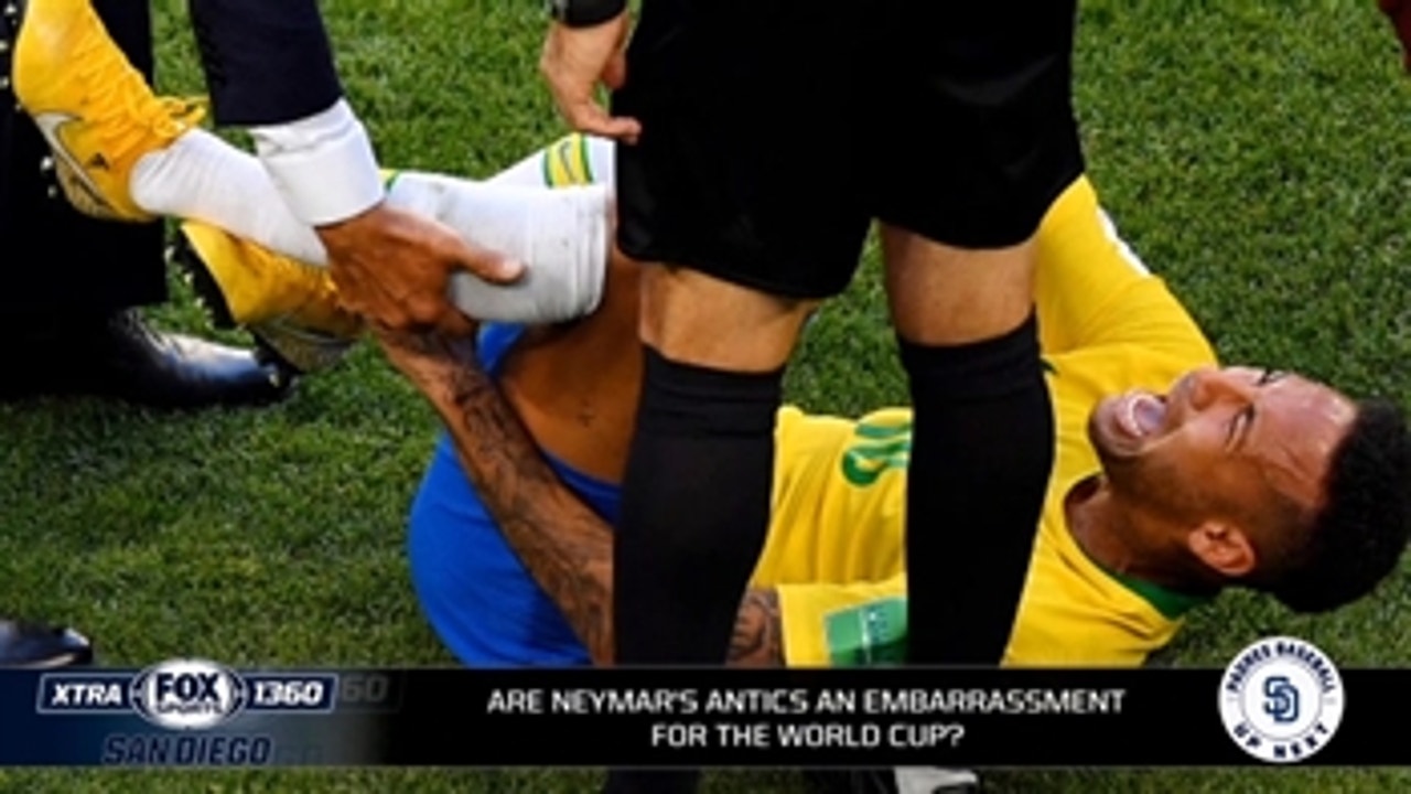 Are Neymar's antics an embarrassment to soccer?