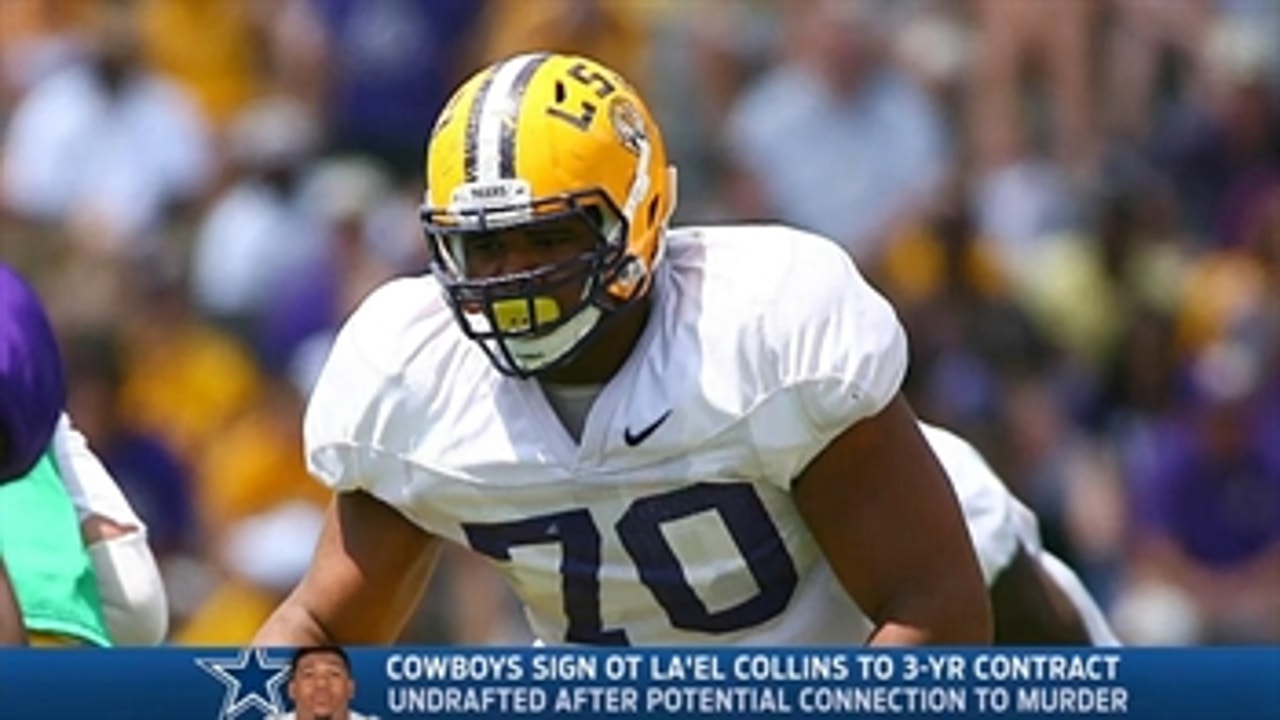 Cowboys sign La'el Collins to 3-year deal