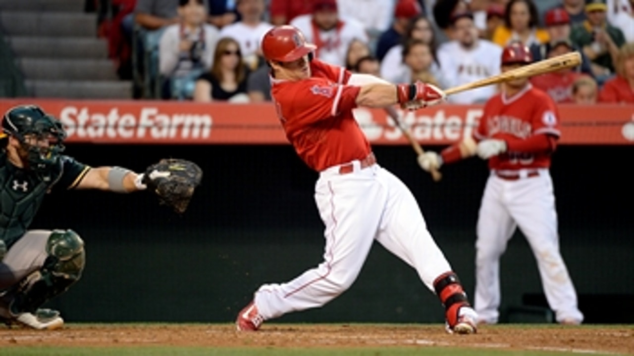 Cowgill's first walk-off HR seals Angels' victory