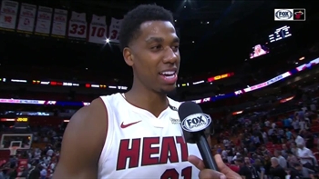 Hassan Whiteside on clinching playoffs: 'I can't wait for the White Hot fans'