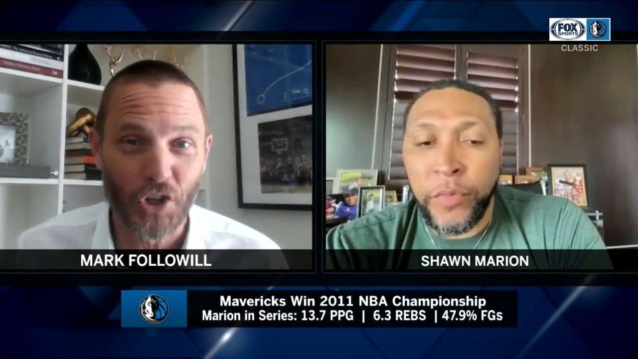 Shawn Marion Relives the 2011 NBA Championship Win ' Mavericks Playoff Rewind