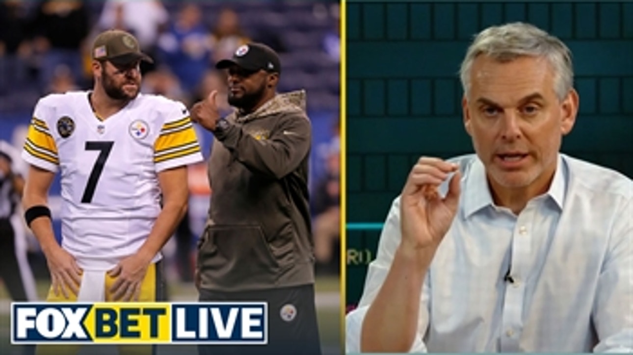 Colin Cowherd likes the underdog Steelers vs the Bengals I FOX BET LIVE