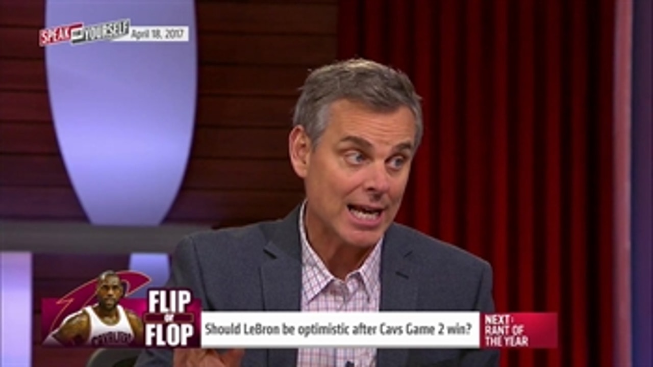 Is LeBron faking his optimism after the Game 2 win over the Pacers? | SPEAK FOR YOURSELF