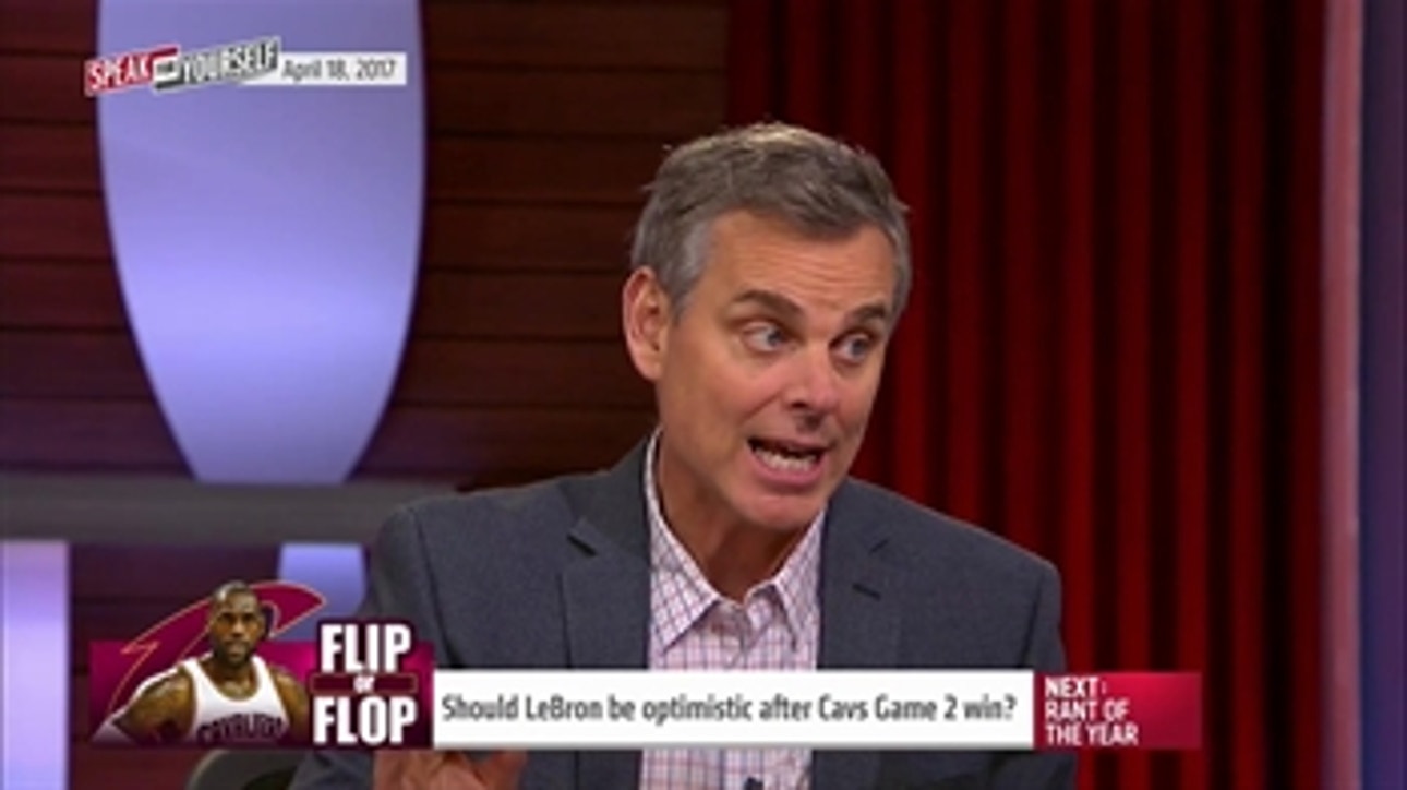 Is LeBron faking his optimism after the Game 2 win over the Pacers? | SPEAK FOR YOURSELF