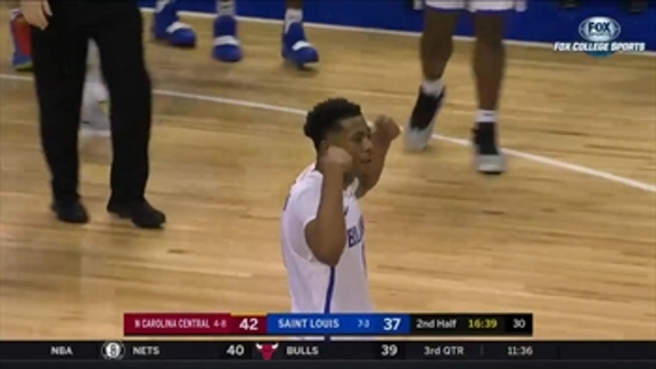 WATCH: Billikens take advantage of a tremendous second-half rally against NC Central