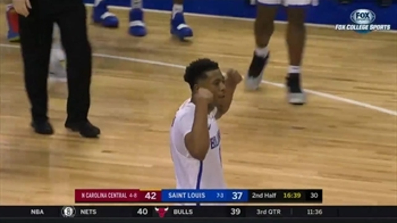 WATCH: Billikens take advantage of a tremendous second-half rally against NC Central
