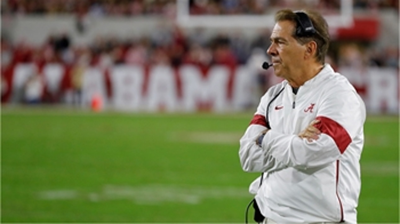 Joel Klatt explains why you can question who Alabama has played this season