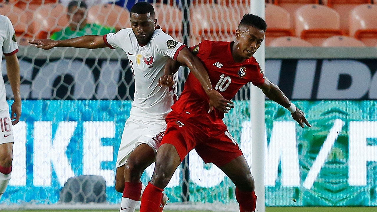 Qatar plays to wild 3-3 draw against Panama in Gold Cup debut