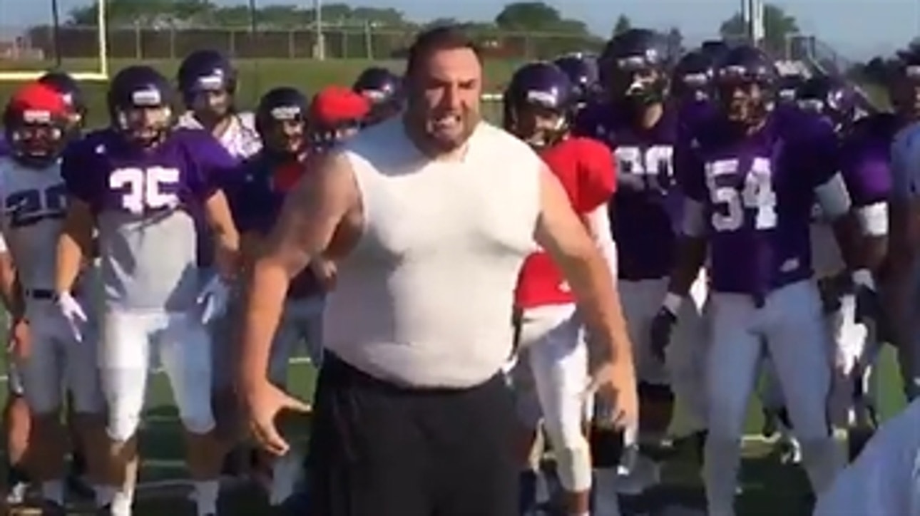 WWE match breaks out at football practice