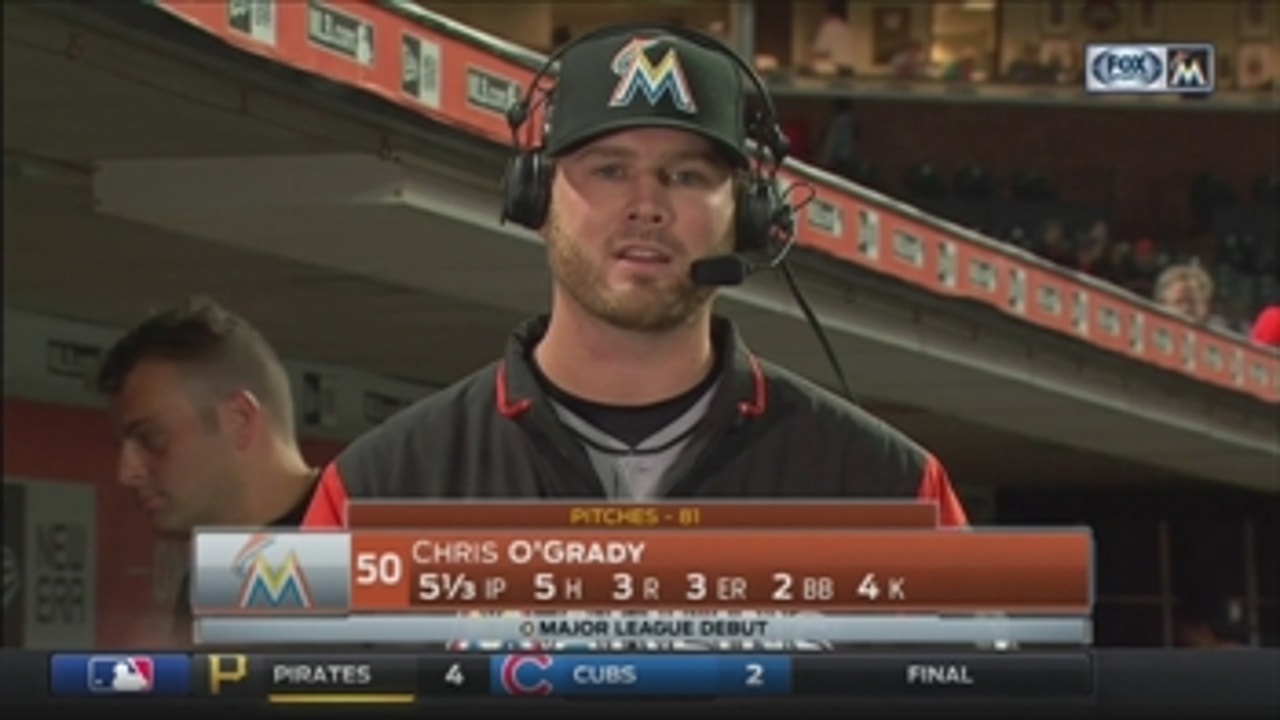 Chris O'Grady on MLB debut: This is too good to be true