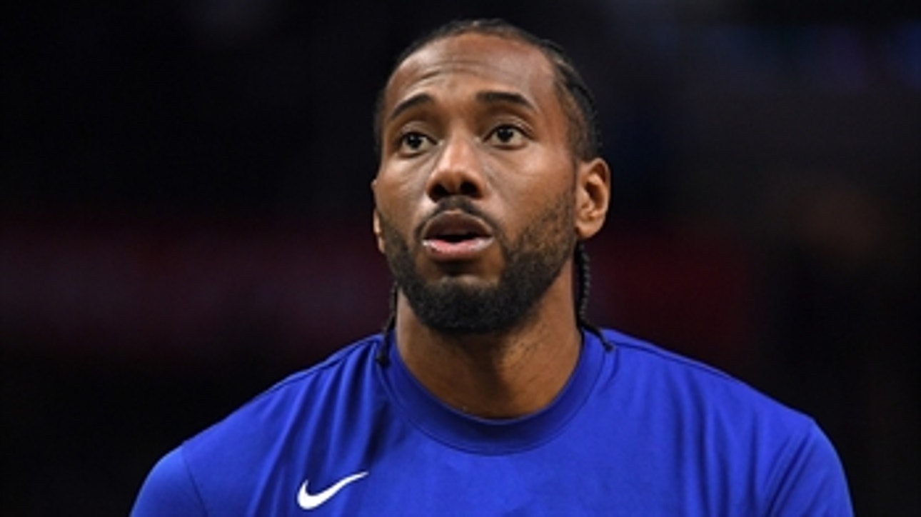 Shannon Sharpe on Kawhi:  'He's not even close to being the best player in the world'