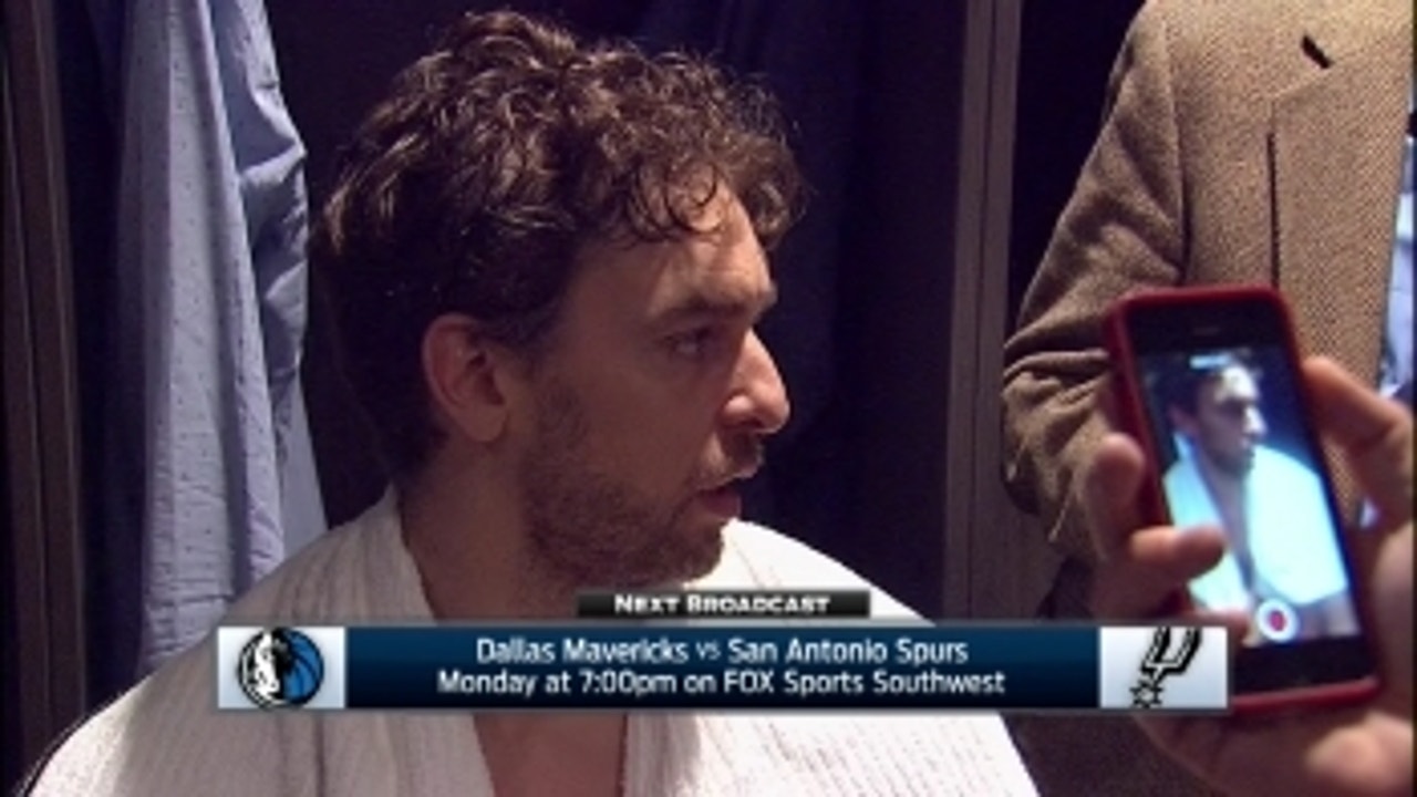 Pau Gasol on shot selection, energy in win over Kings