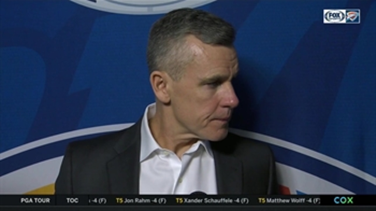 Billy Donovan on Thunder win over the Spurs