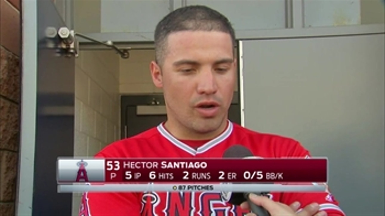 Hector Santiago postgame (3/27)