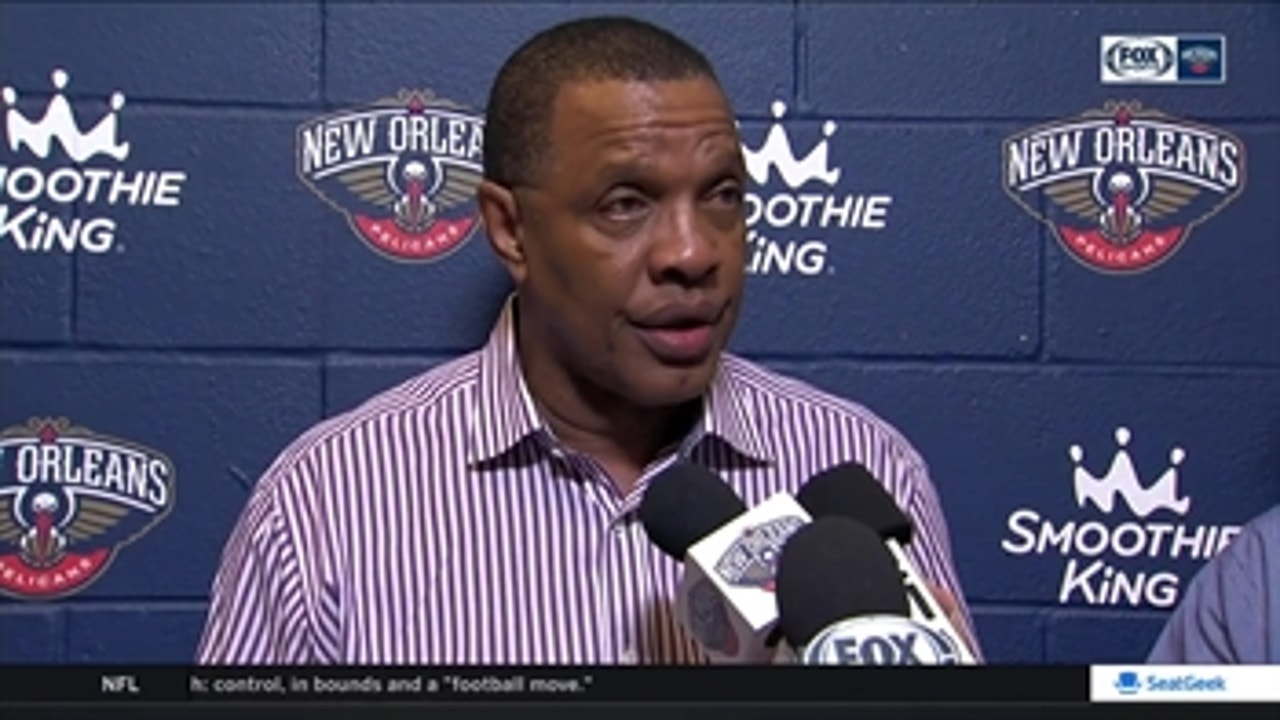 Alvin Gentry on open shots late in loss to Trail Blazers