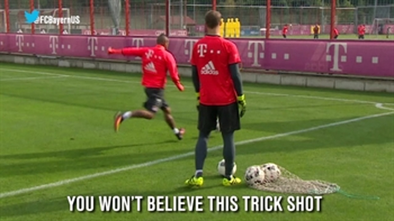 Arturo Vidal, how did you do that?!