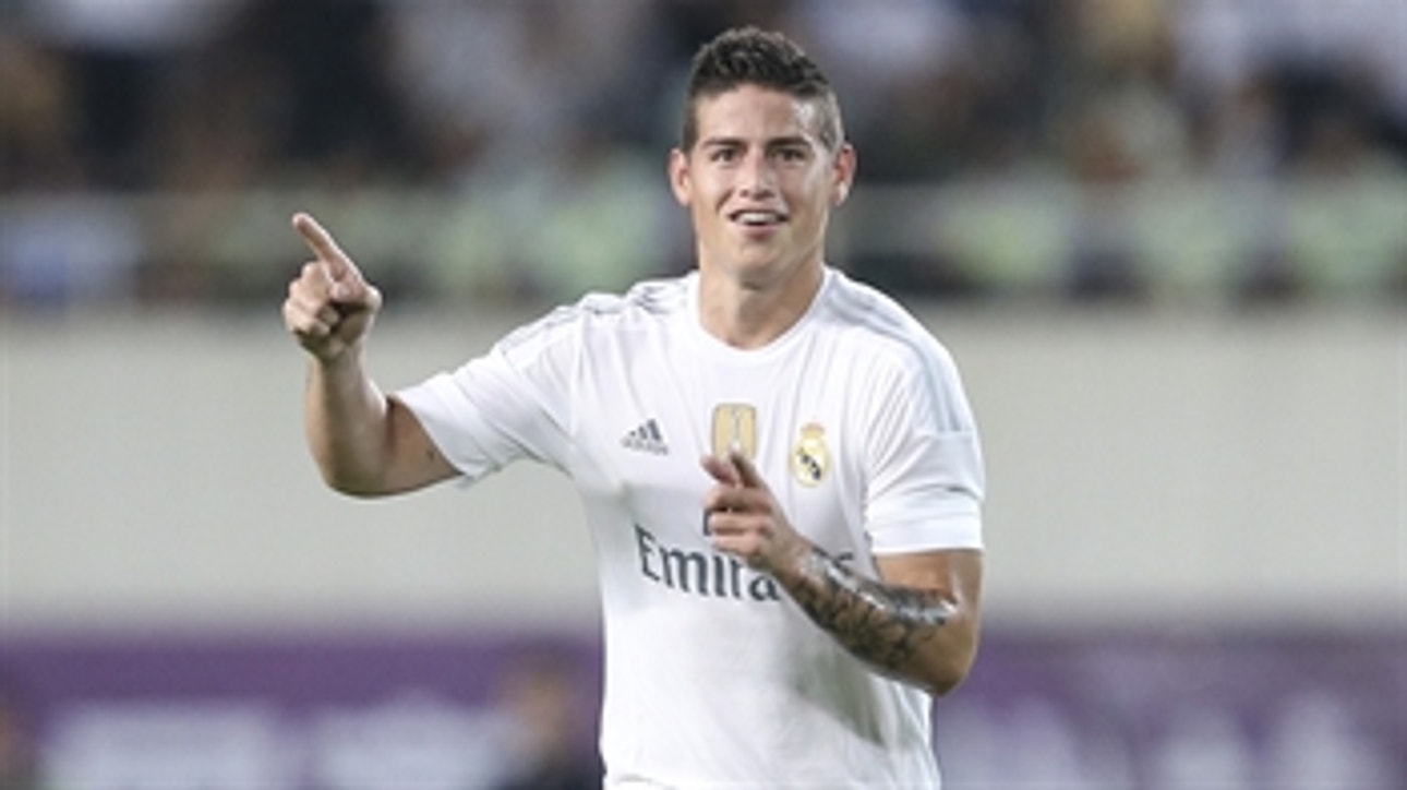 James Rodriguez stunning free kick against Inter - 2015 International Champions Cup Highlights