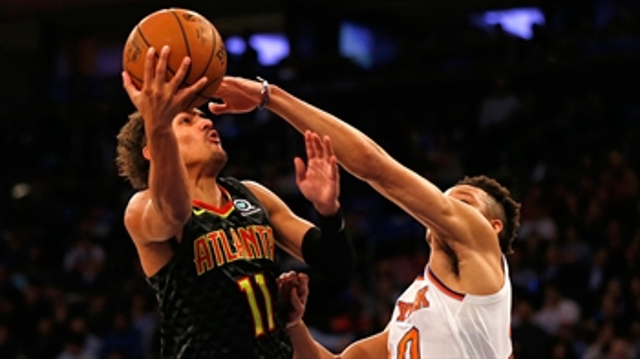 Trae Young Highlights ' Rookie guard scores 14 on Knicks in NBA debut