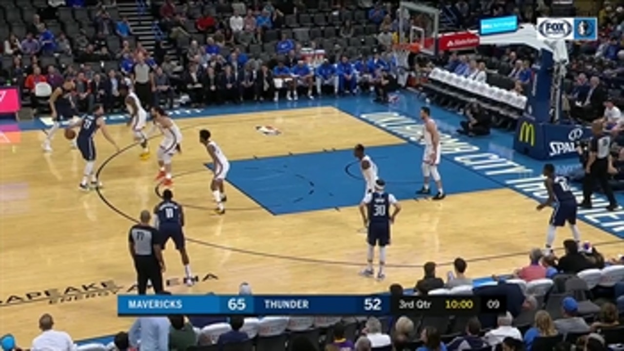 HIGHLIGHTS: Luka Doncic hits the Step-Back-Three in the 3rd