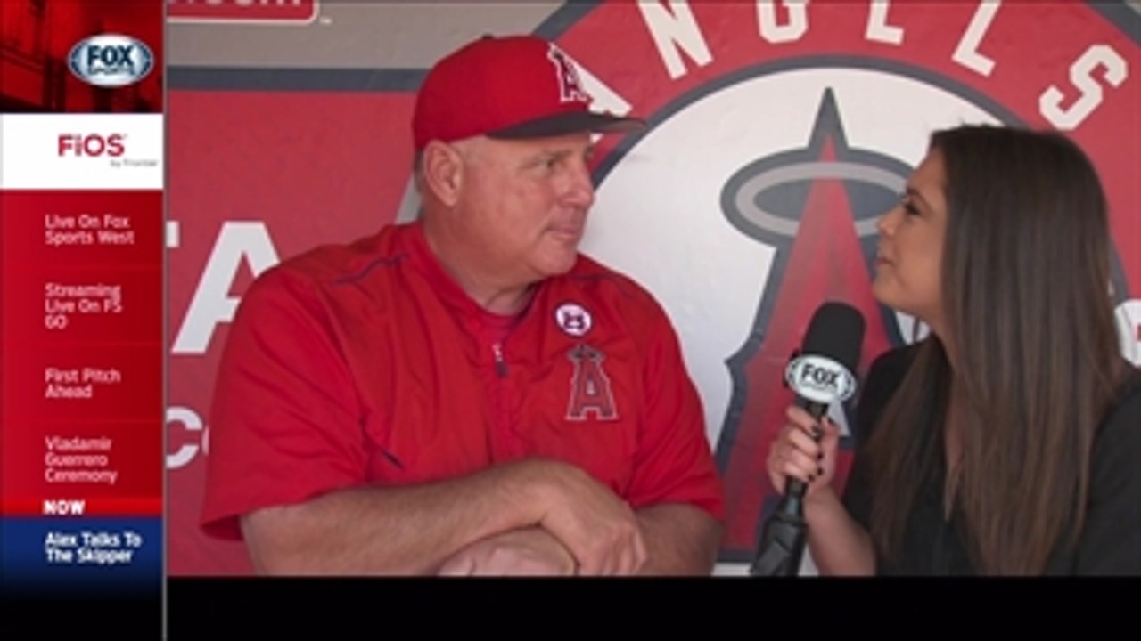 Mike Scioscia on Vlad Guerrero: He always had a smile on his face