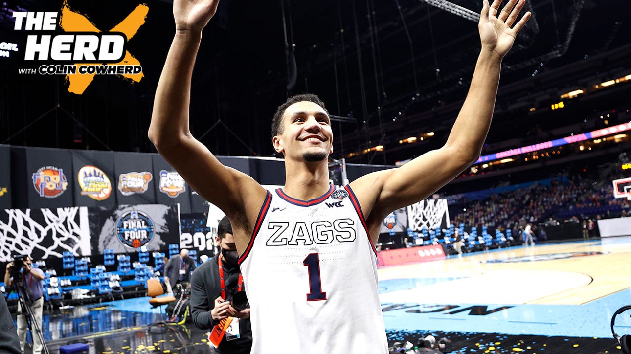 Colin Cowherd: 13 Million people fell in love with Jalen Suggs in Gonzaga's Final Four win ' THE HERD