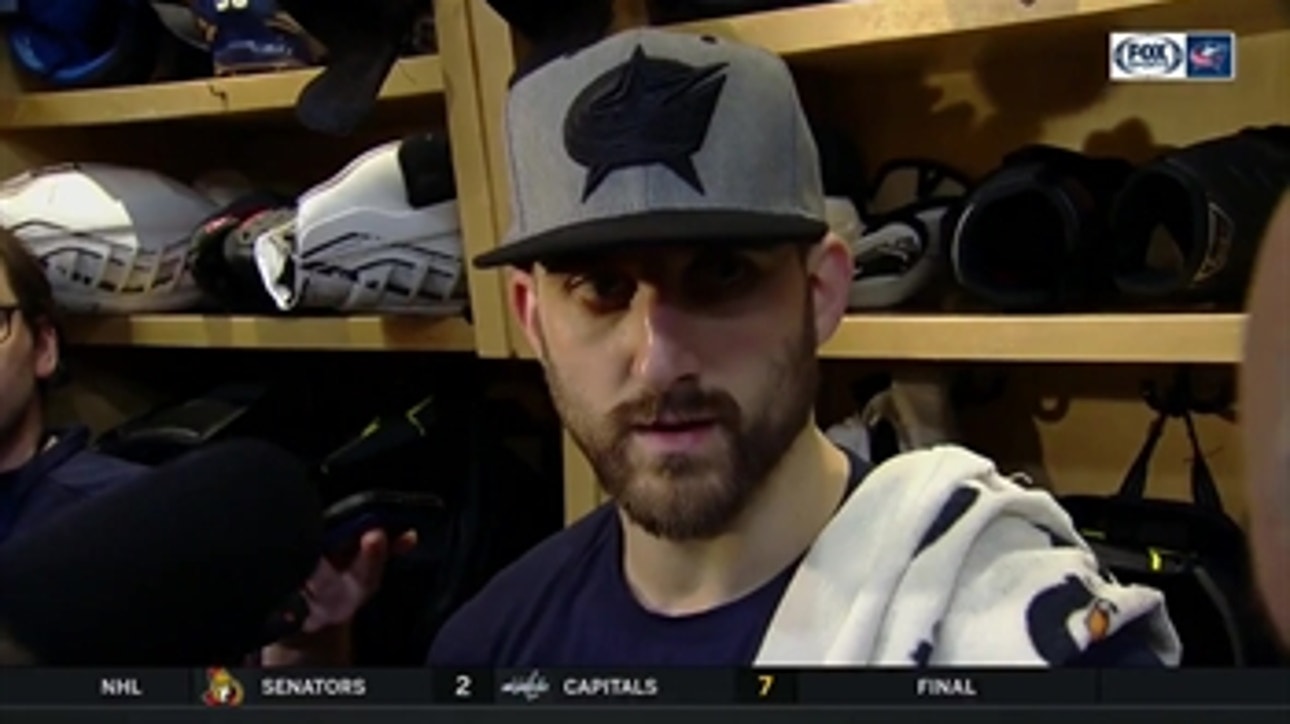 Nick Foligno challenges his team to use recent trades as momentum