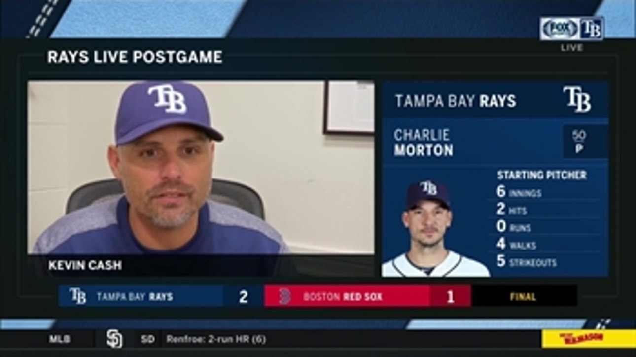 Kevin Cash on today's pitching performances, play of Mike Zunino