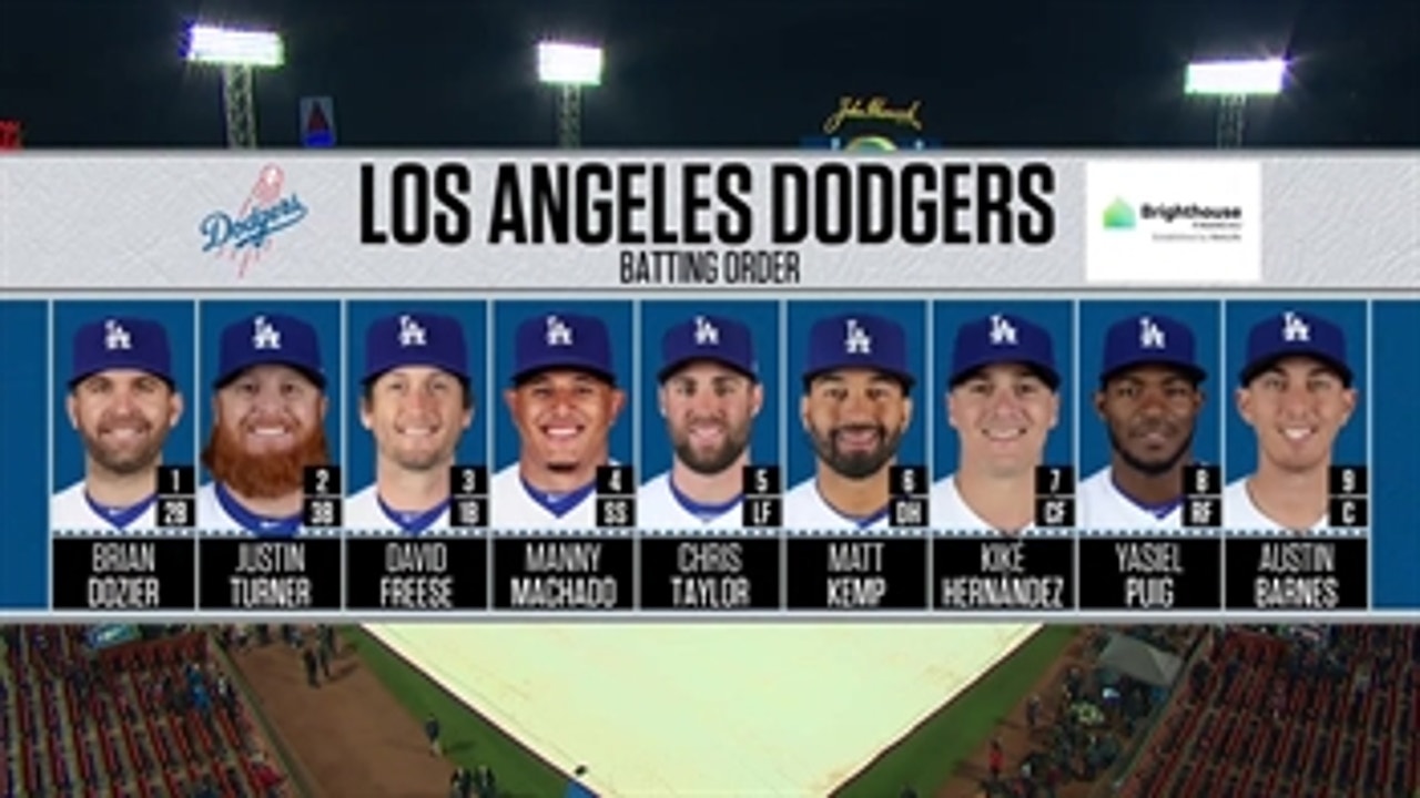 Ken Rosenthal previews Dodger lineup for Game 2