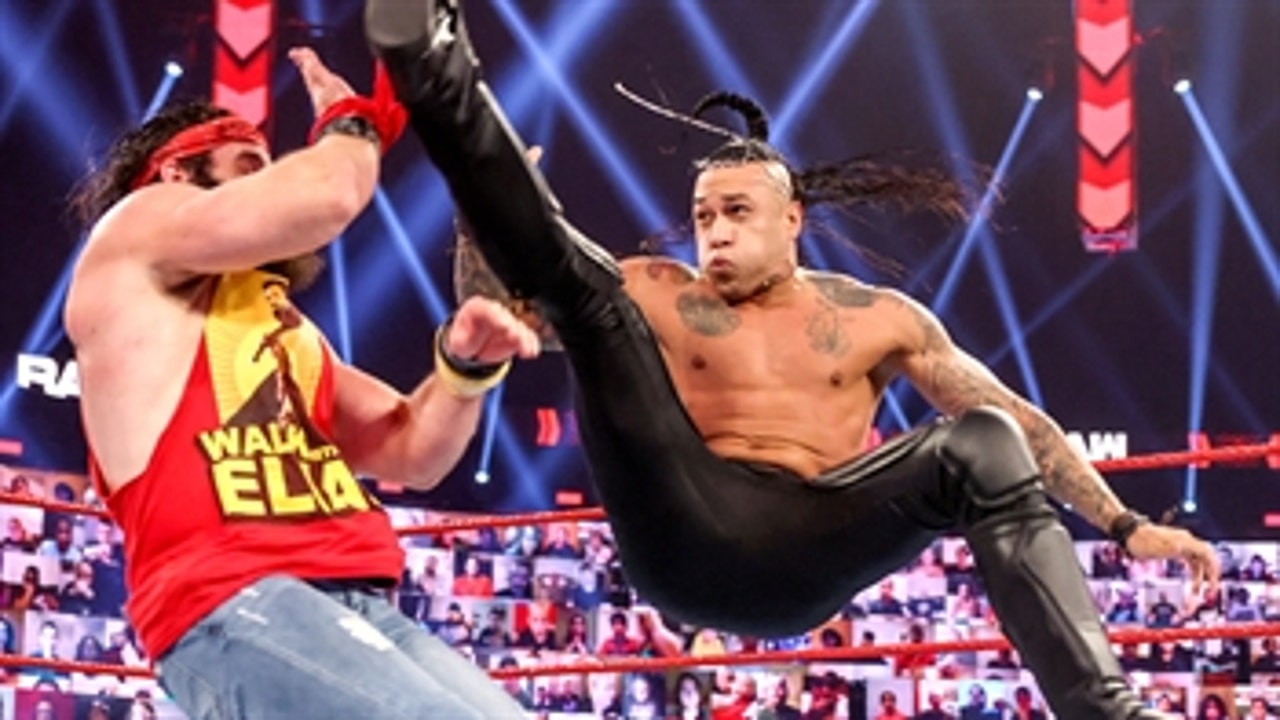 Damian Priest w/ Bad Bunny vs. Elias: Raw, Mar. 1, 2021