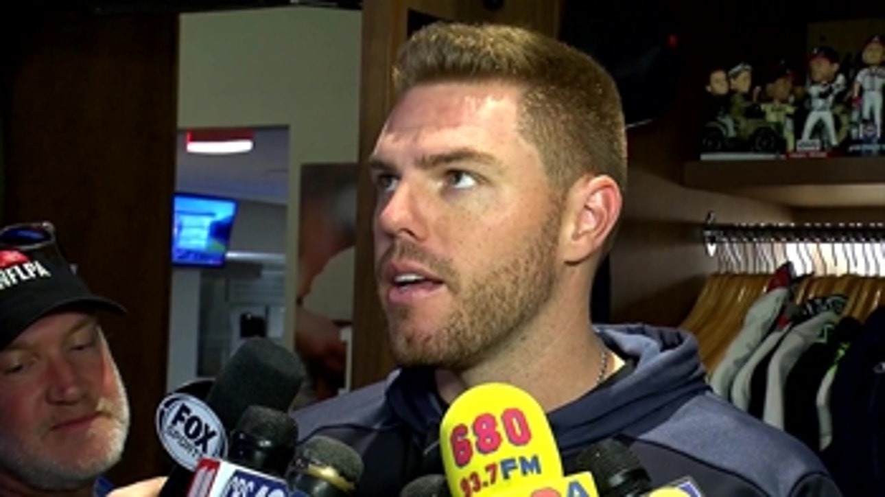 Freddie Freeman on impact Bobby Cox has made on him