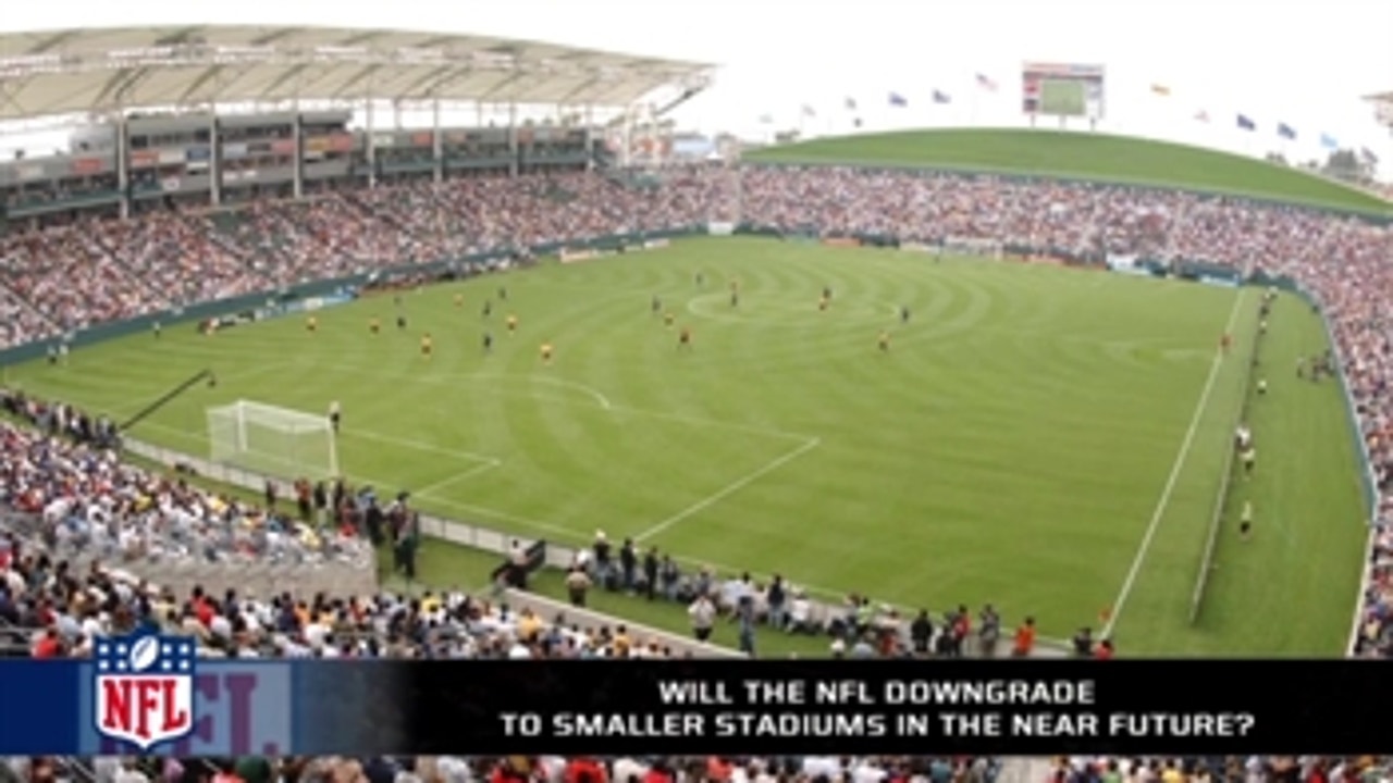 Will the NFL build smaller stadiums in the future?