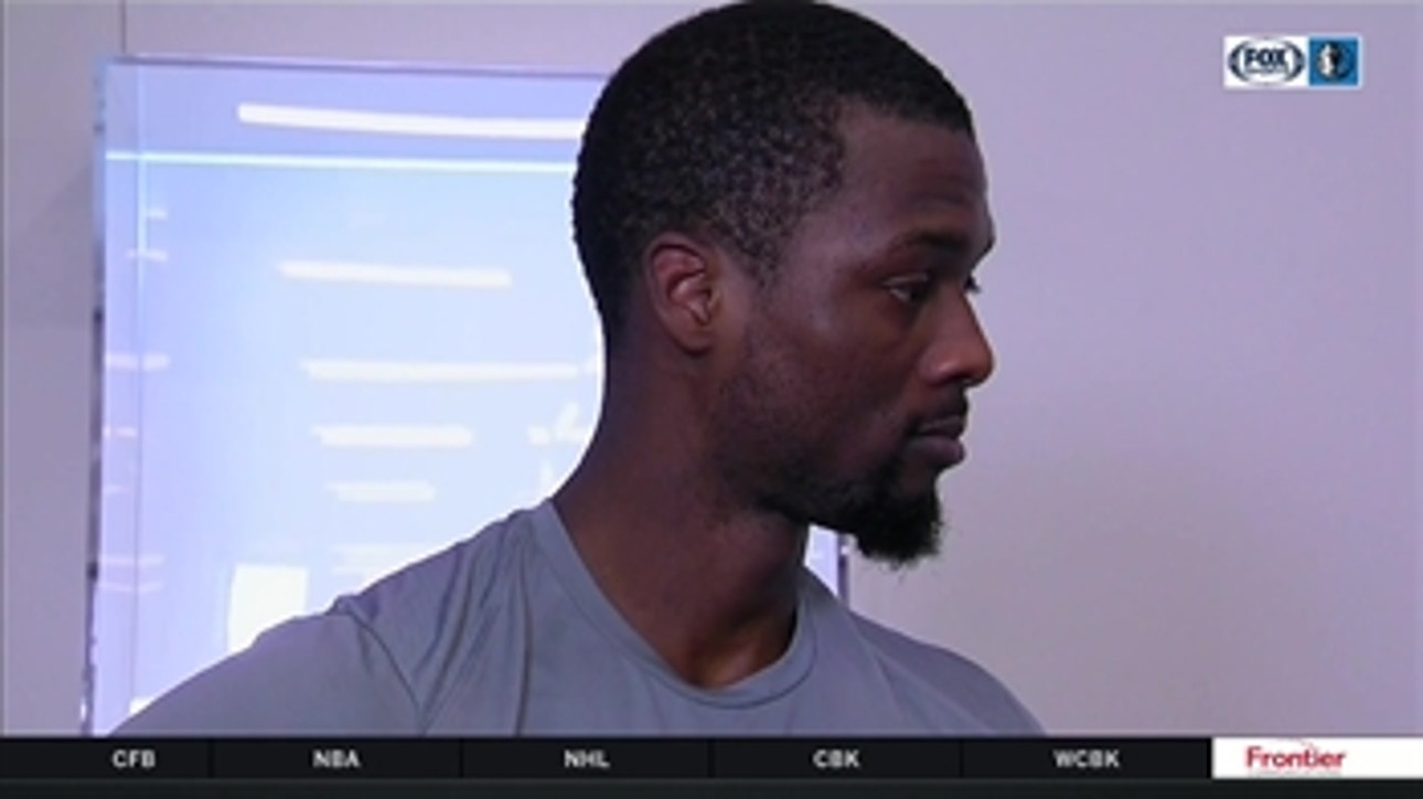 Harrison Barnes on defeating Denver on Seats For Soldiers Night