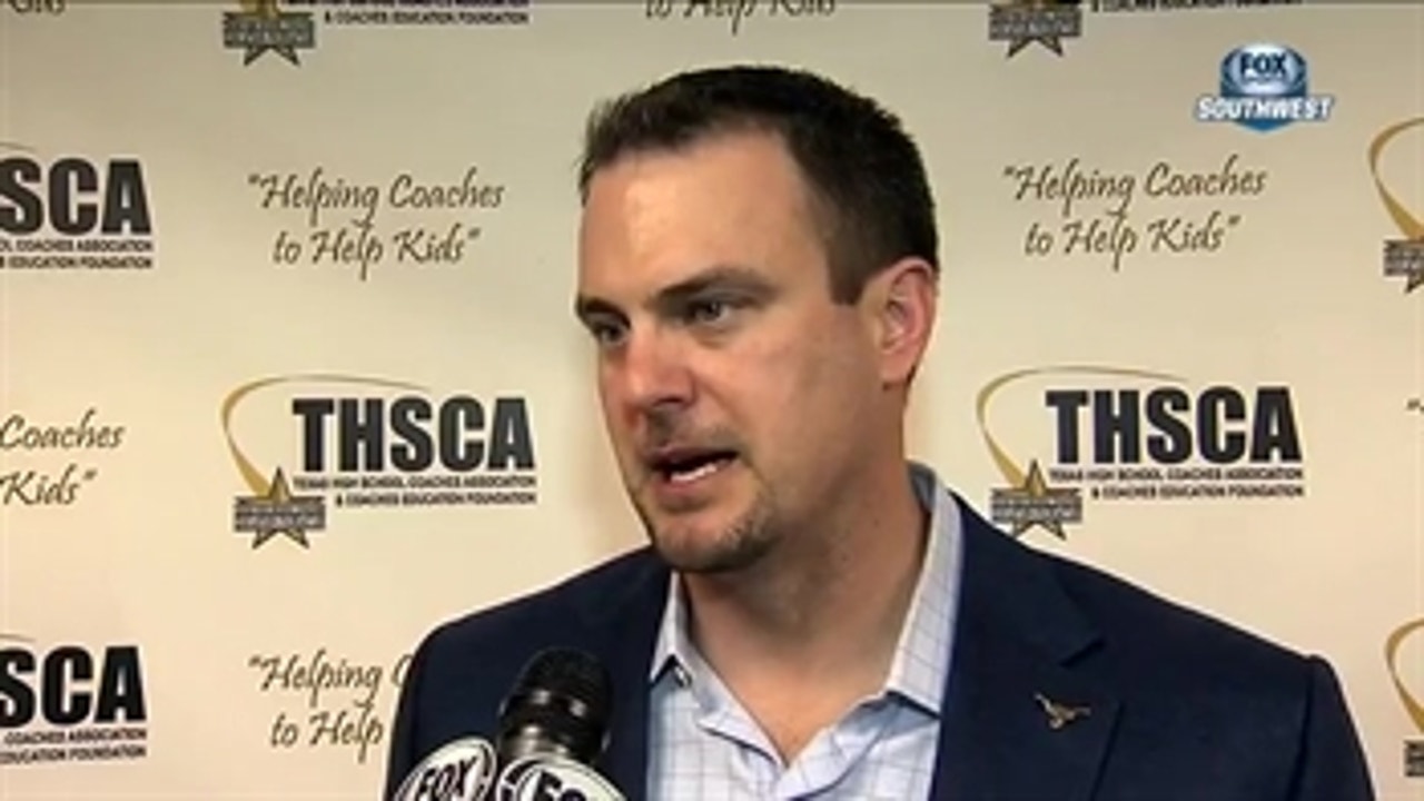 High School Spotlight: Tom Herman speaks to high school coaches