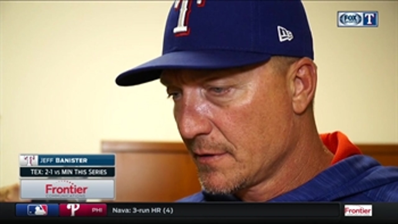 Jeff Banister on Hamel's night: 'Exceptional night for Cole'