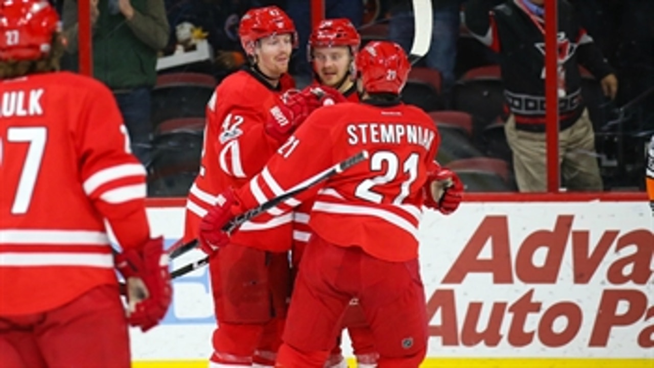 Hurricanes LIVE To Go: Canes win in their last meeting of the season with the Detroit Red Wings
