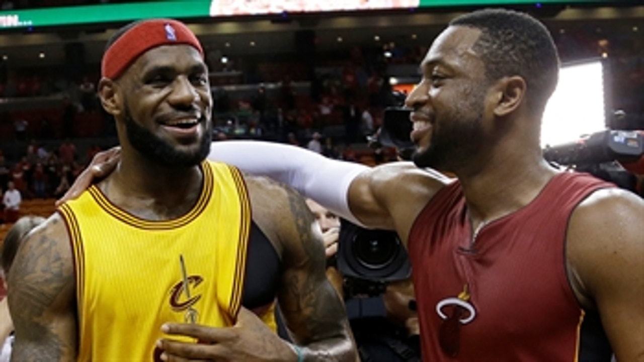Skip on LeBron and Wade joining forces again: 'I've never seen LeBron happier'