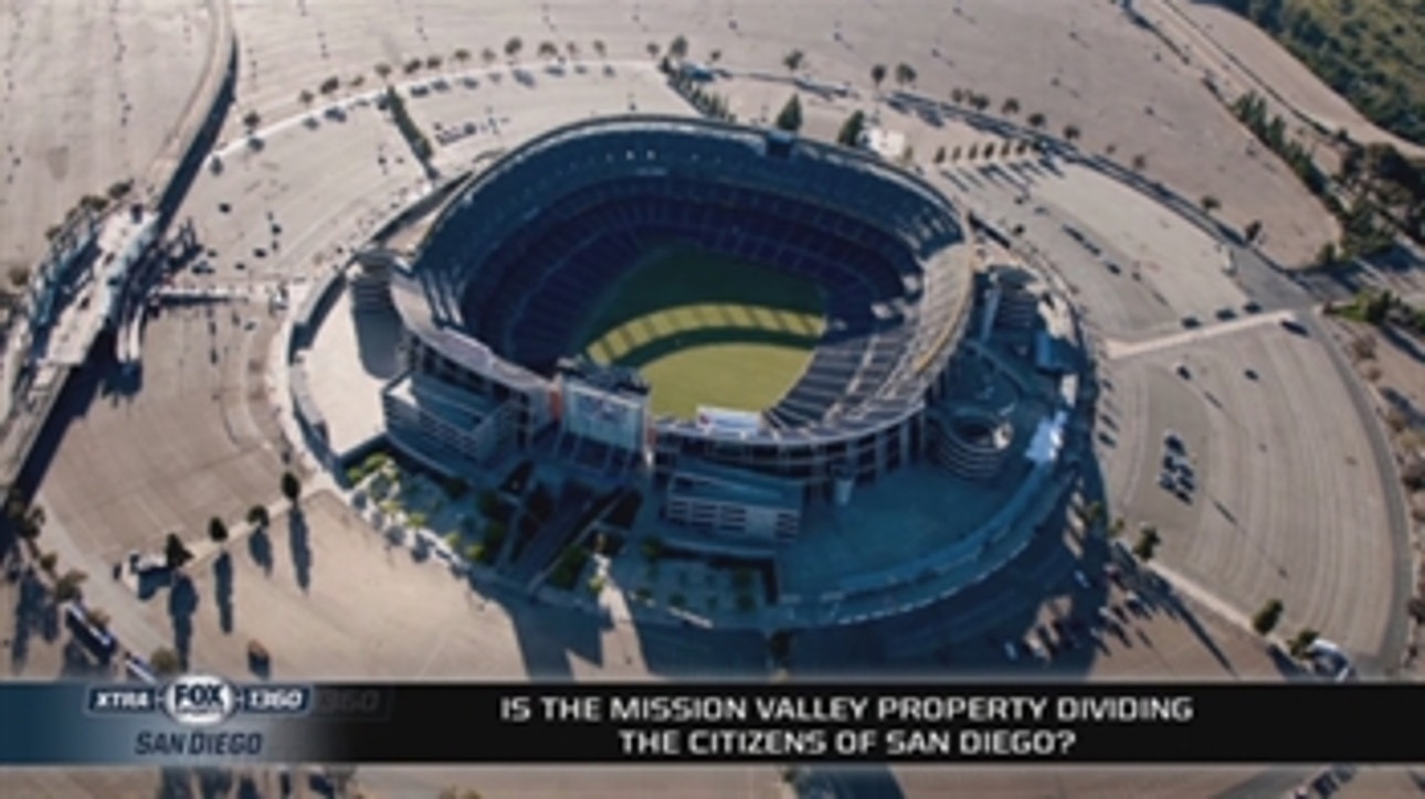 Is the Mission Valley site dividing the citizens of San Diego?